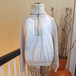 Bellstaff England Elegant Cream Knit Sweater